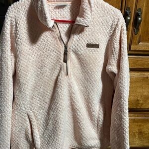 Womens Half Zip Sherpa Pullover